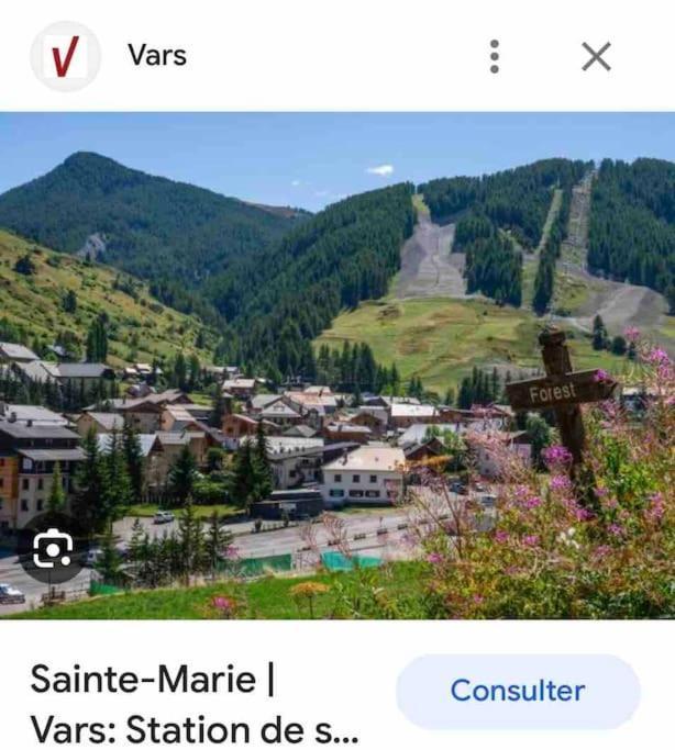Duplex Avec Belle Terrasse Au Pied Des Pistes Apartment Вар Екстериор снимка